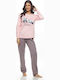 Galaxy Summer Women's Pyjama Set Pink