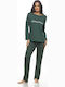 Galaxy Summer Women's Pyjama Set Green
