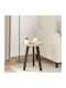 vidaXL Round Table Surface made of Particleboard Sonoma Oak 30x30x1.5cm 880373 1pcs