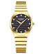 Curren Women's Watch with Gold Metal Bracelet