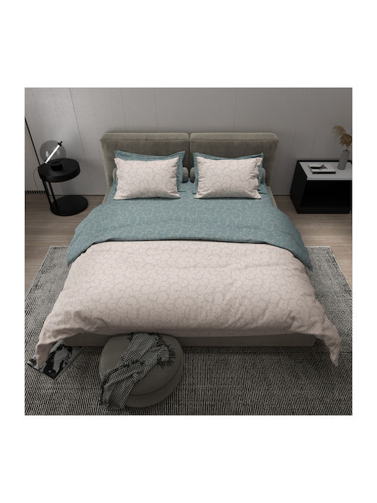 Charalambidis Textiles Чаршаф King Size с Ласти...