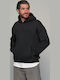 Brand One Sweatshirt with Hood Black
