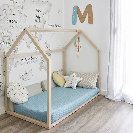 Sofazip Pătură pentru bebeluși din poliester Azur 70x140cm Sofazip Pătură pentru bebeluși din poliester Azur 70x140cm