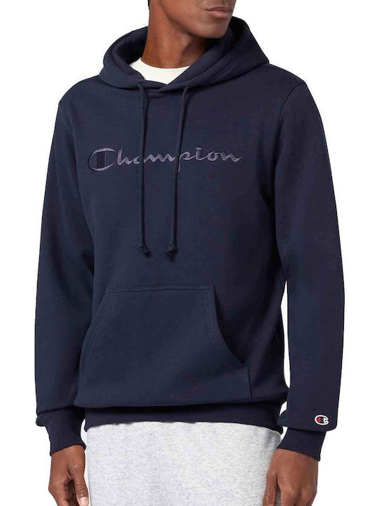 Champion Sweatshirt mit Kapuze Blau