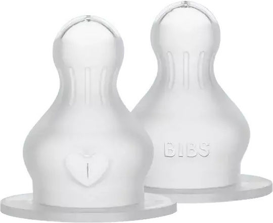 Bibs Θηλές από Σιλικόνη Μέτριας Ροής για 2+ μηνών 2τμχ