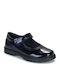 Kids Ballerinas with Hoop & Loop Closure Black