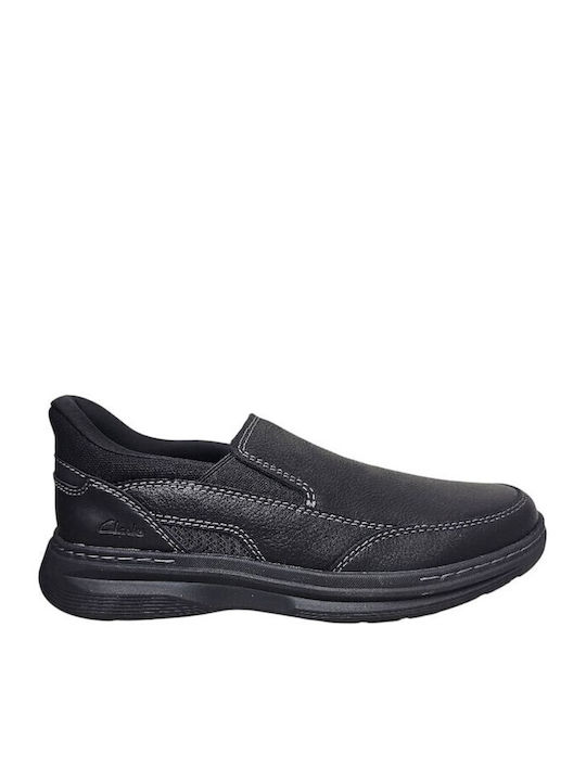 Step Men's Leather Casual Shoes Black