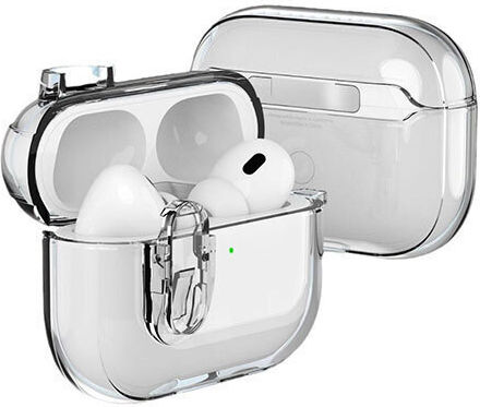 Ice Case Magnetic Slim Калъф с кука в Прозрачен цвят за Apple AirPods 4