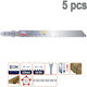 Wilpu Hc12rbi Jig Saw Blades Suitable for Wood Plastic Reverse Teeth 75mm 5 Pieces