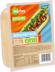 Balviten Hot Dog Buns Vegan Gluten Free 4x65g