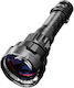 NiteCore Rechargeable Flashlight LED IP68 with Maximum Brightness 2000lm Precise P40 Black