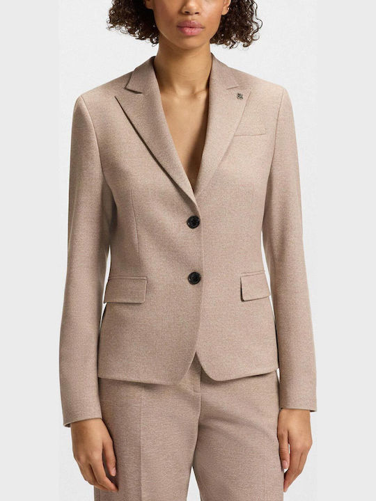 Hugo Anoria Blazer pentru femei Sacou Bej Hugo Anoria Blazer pentru femei Sacou Bej