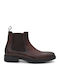 Leather Brown Chelsea Boots