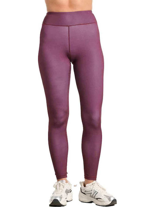 BodyTalk Women's Long Training Legging Purple