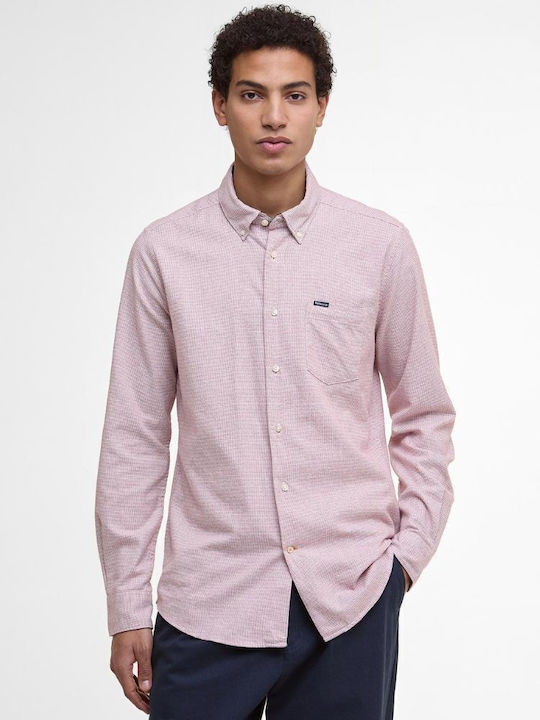 Barbour Turner Cu mânecă lungă Cămașă Earth Pink