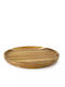 Ibili Plate Shallow Wooden with Diameter 20cm