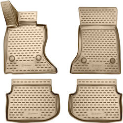 Novline Σετ Μπροστινά και Πίσω 4τμχ για BMW Σειρά 5 / F10 2010-2013 Μπεζ Novline Σετ Μπροστινά και Πίσω 4τμχ για BMW Σειρά 5 / F10 2010-2013 Μπεζ