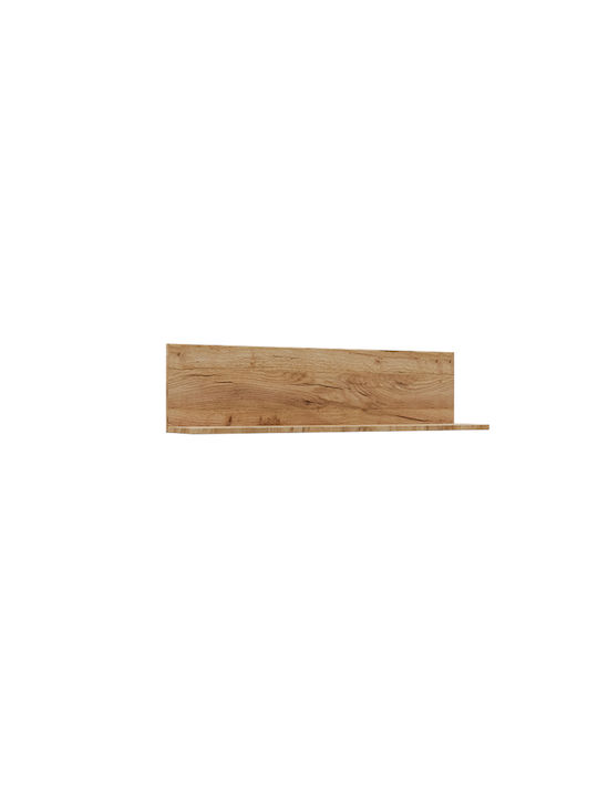 Ράφι Τοίχου Callisto100 Χρυσό Δρυς 100x19.5x25εκ.