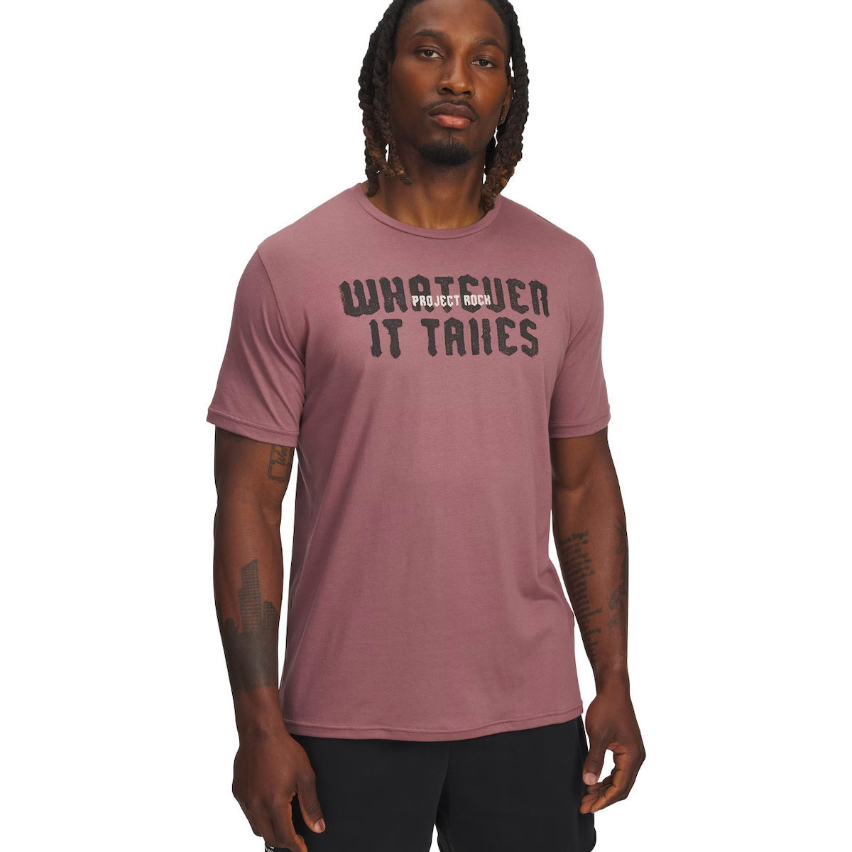 Under Armour Project Rock Q3 Payoff T-shirt Purple 6005046-651 
