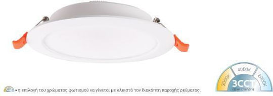 Fos me Round Recessed LED Panel 40W 21.5cm