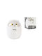 I-total Επιτραπέζιος Κάδος Απορριμάτων Cat White 16x12εκ Xl2702