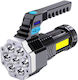 Wiederaufladbar Taschenlampe LED IPX4 Schwarz