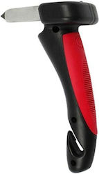 4 In 1 Car Handle Flippy Safety Kit Handle Led Cutter Hammer Made Abs Aluminum 18 X 7 Cm Red Black