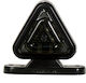 Led Светлини За Товарни Автомобили Керaтaки Триъгълник Фимe 12v 24v Ip67 Червени Бели 6.5cm