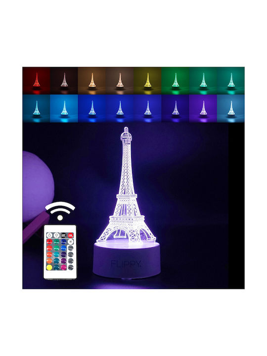 Decorative Lamp 3D Illusion Multicolour