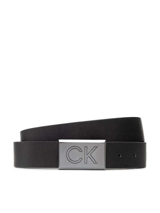Calvin Klein Men's Belt Leather Black