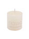 Lumânare Decorativă Albă 90gr