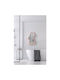 Wall Mirror with Pink Frame 40.3x26cm 1pcs