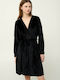 Vamp Winter Damen Robe Black
