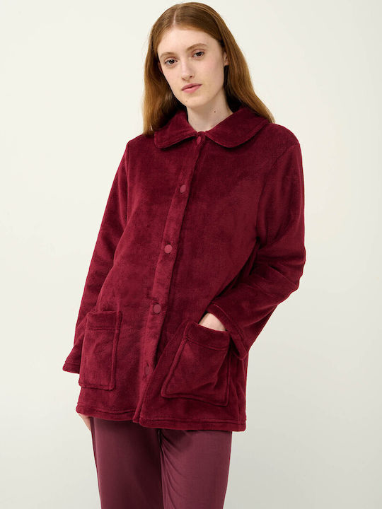 Vamp Winter Women's Robe Red Porto