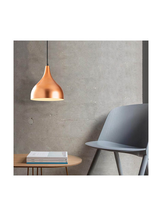 Adjustable Pendant Light Copper with Socket E27