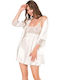 Moongirl Winter Women's Nightdress Ecru