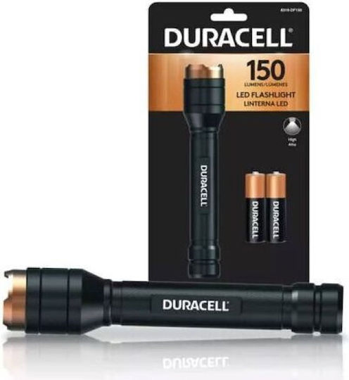 Duracell Φακός LED IPX4 με Μέγιστη Φωτεινότητα 150lm