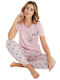 Set Pijamale pentru Femei Pink