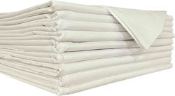 Decotelia Hotel Bettlaken King Weiß Angepasst 50% Baumwolle und Polyester 160 Tc 280x270 Decotelia Hotel Bettlaken King Weiß Angepasst 50% Baumwolle und Polyester 160 Tc 280x270
