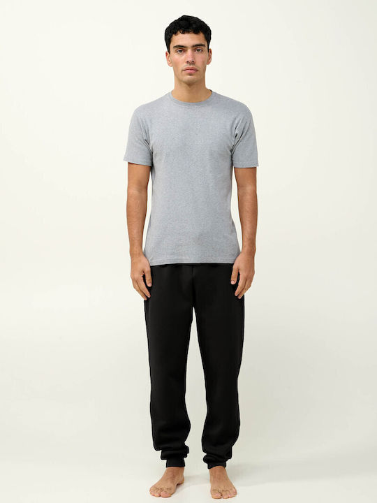 Vamp Men's Winter Pajama Pants Black
