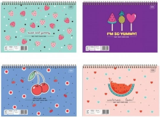Interdruk Drawing Pads Spiral Scented Smell A4 40 Sheets