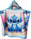 Beach Towel Poncho Microfiber Stitch 42856