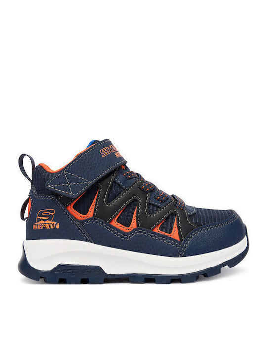 Skechers Kids High Sneakers with Hoop & Loop Cl...