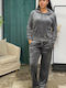 Damen Spark Grey Set mit Hose