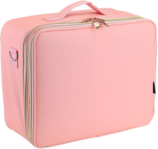 Foxy Cosmetic Case Pink H18xW42xD33cm