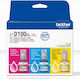 Brother BTD100 Original Pack of 1 InkJet Printer Inks Yellow / Cyan / Magenta