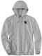 Signature Logo Hoodie Sweatshirt Black Light Gray