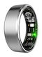 R100 Smart Ring 17.4mm με Παλμογράφο Ασημί