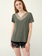 Women's Short Sleeve T-Shirt Green