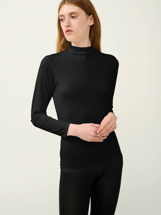 Vamp Women's Long Sleeve T-Shirt Black
